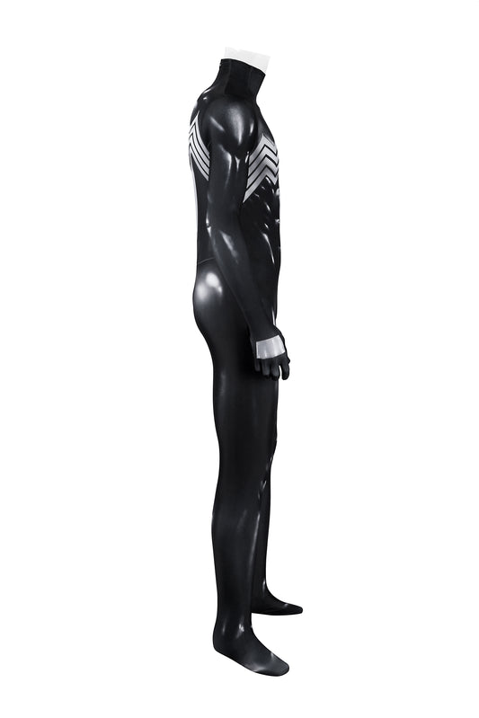 COSKEYFM Marvel's Spider-Man 2 Classic Black Suit Peter Parker Costume