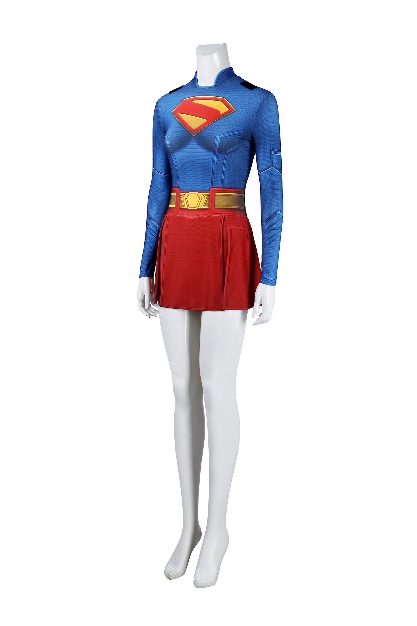 COSKEYFM Superman: Legacy Supergirl Costume Halloween Supergirl Costume Outfit