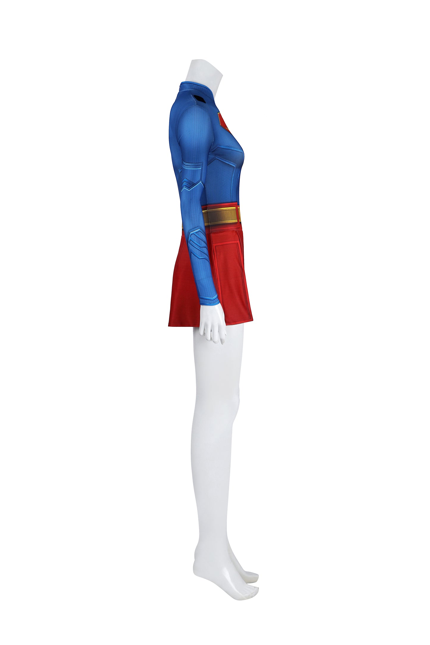 COSKEYFM Superman: Legacy Supergirl Costume Halloween Supergirl Costume Outfit