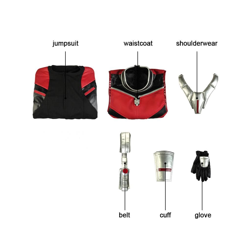 COSKEYFM Ant-Man Costume Outfit Ant-Man the Wasp Scott Lang Cosplay Costume