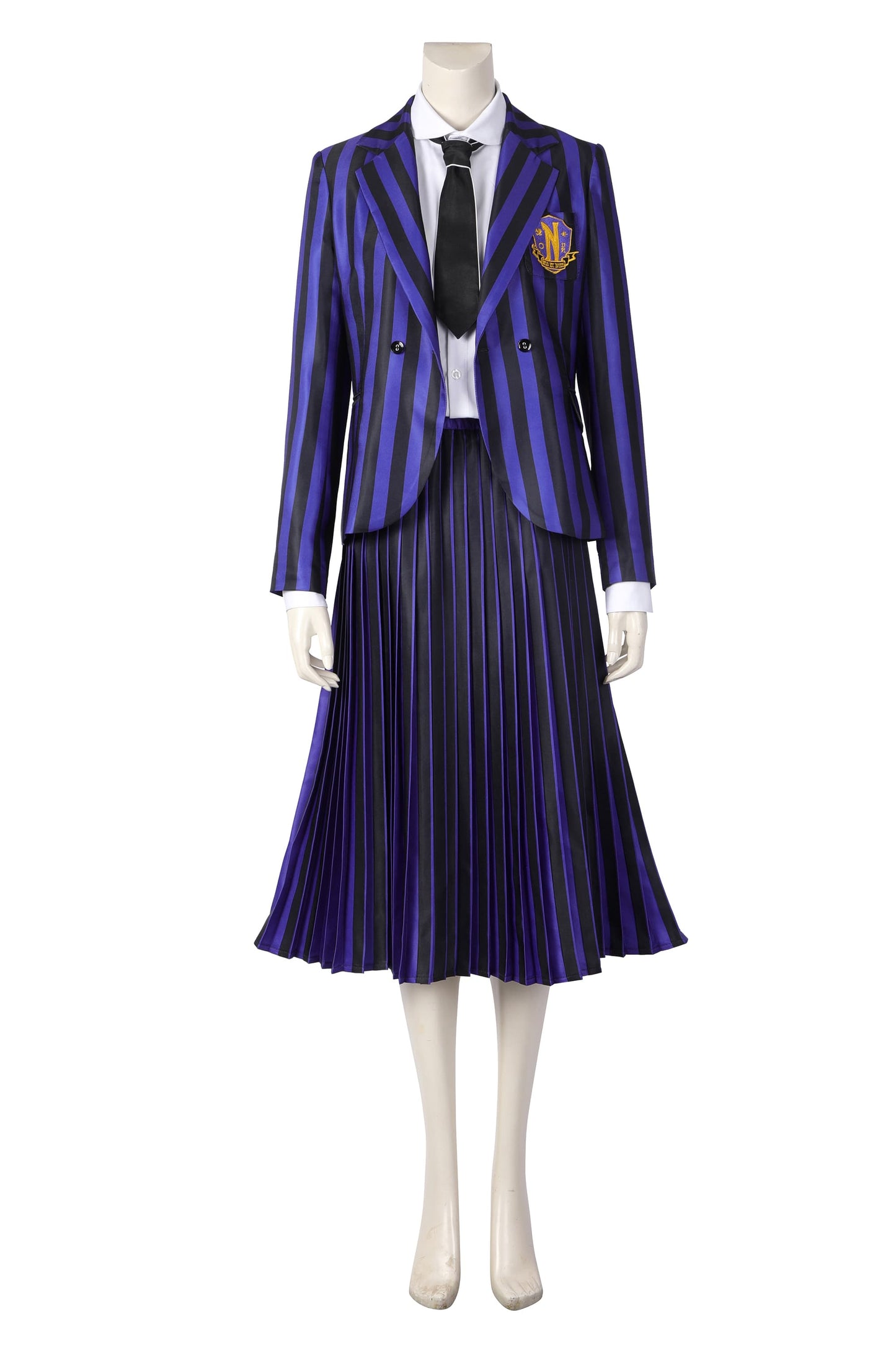 COSKEYFM Enid Sinclair Bianca Barclay Costume Wednesday2 The Addams Family Nevermore Academy uniform