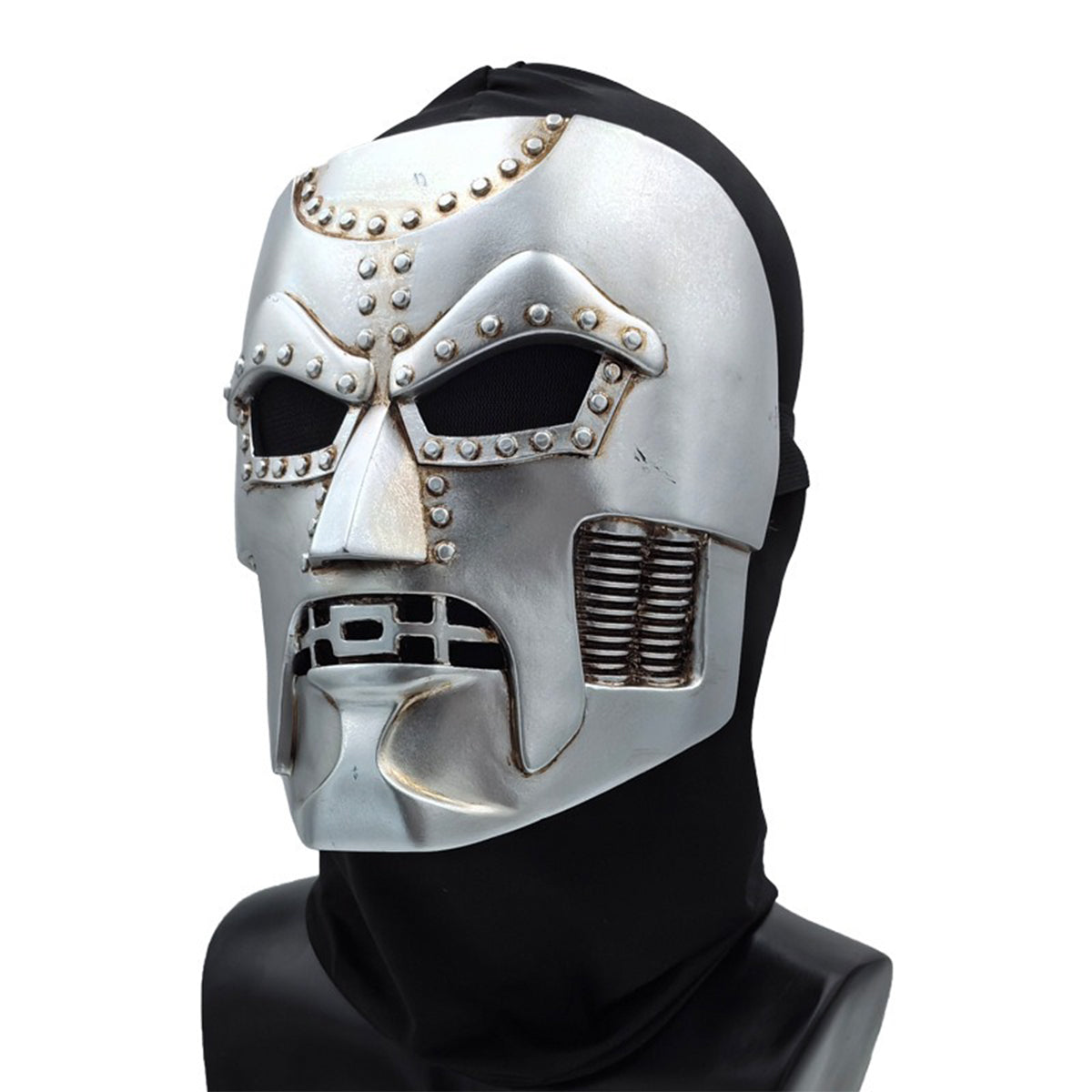 COSKEYFM Unisex Doctor Doom Costume Mask Halloween Dr Doom Mask