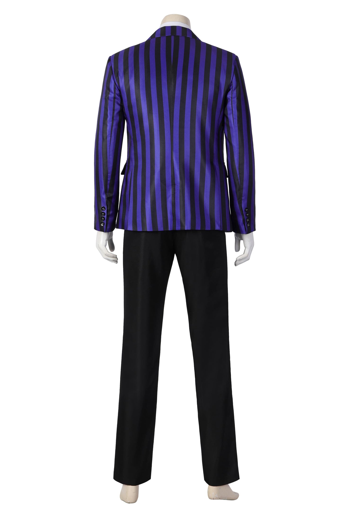 COSKEYFM Mens Eugene Otinger Costume Uniform Wednesday2 The Addams Family Nevermore Academy uniform