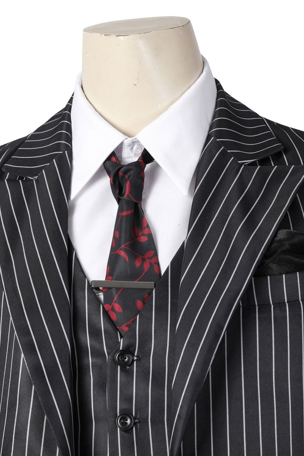 COSKEYFM Mens Gomez Addams 2022 Costume Suit Wednesday2 The Addams Family