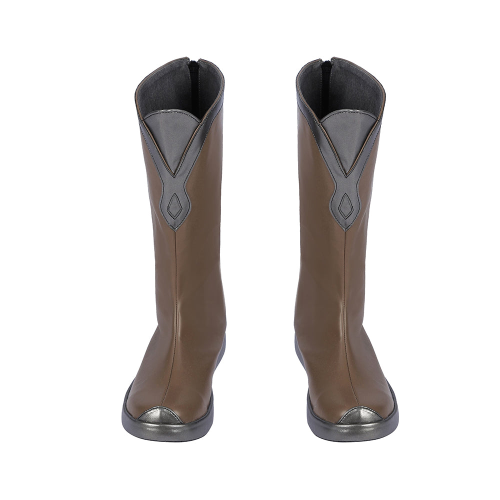 COSKEYFM Katara Boots Avatar The Last Airbender Cosplay Shoes