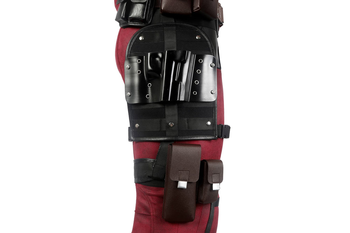 COSKEYFM Deadpool Costume Outfit with Mask Deadpool 2 Wade Wilson Costume