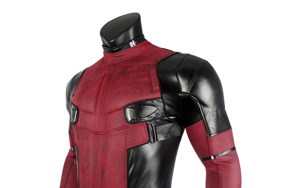 COSKEYFM Deadpool Costume Outfit with Mask Deadpool 2 Wade Wilson Costume