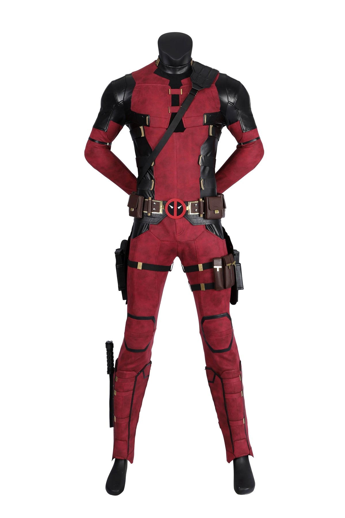 COSKEYFM Deadpool Costume Outfit with Mask Deadpool 3 Wade Wilson Costume
