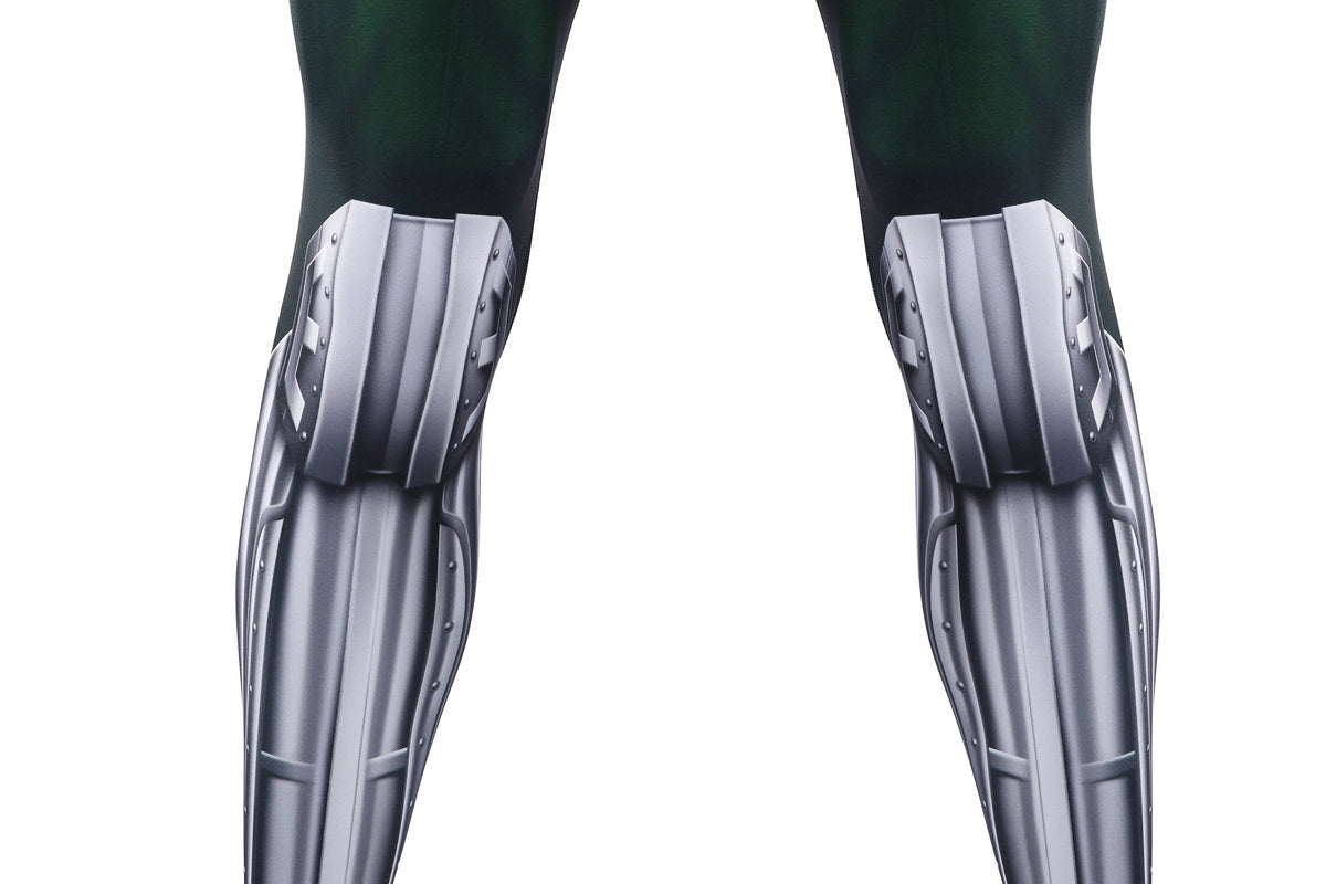 COSKEYFM Doctor Doom Costume Outfit 3D Print Avengers 5 Doomsday Cosplay Outfit