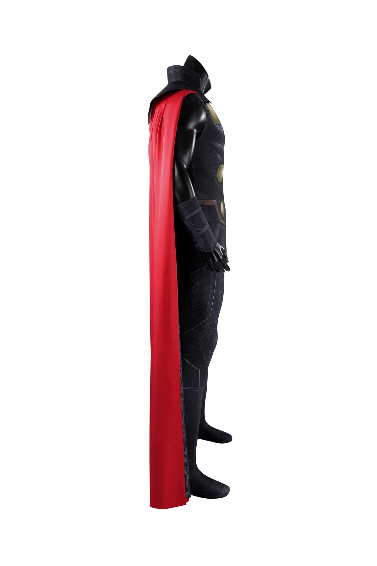COSKEYFM Thor Costume Bodysuit with Cloak 3D Print Avengers 5 Doomsday Cosplay Outfit