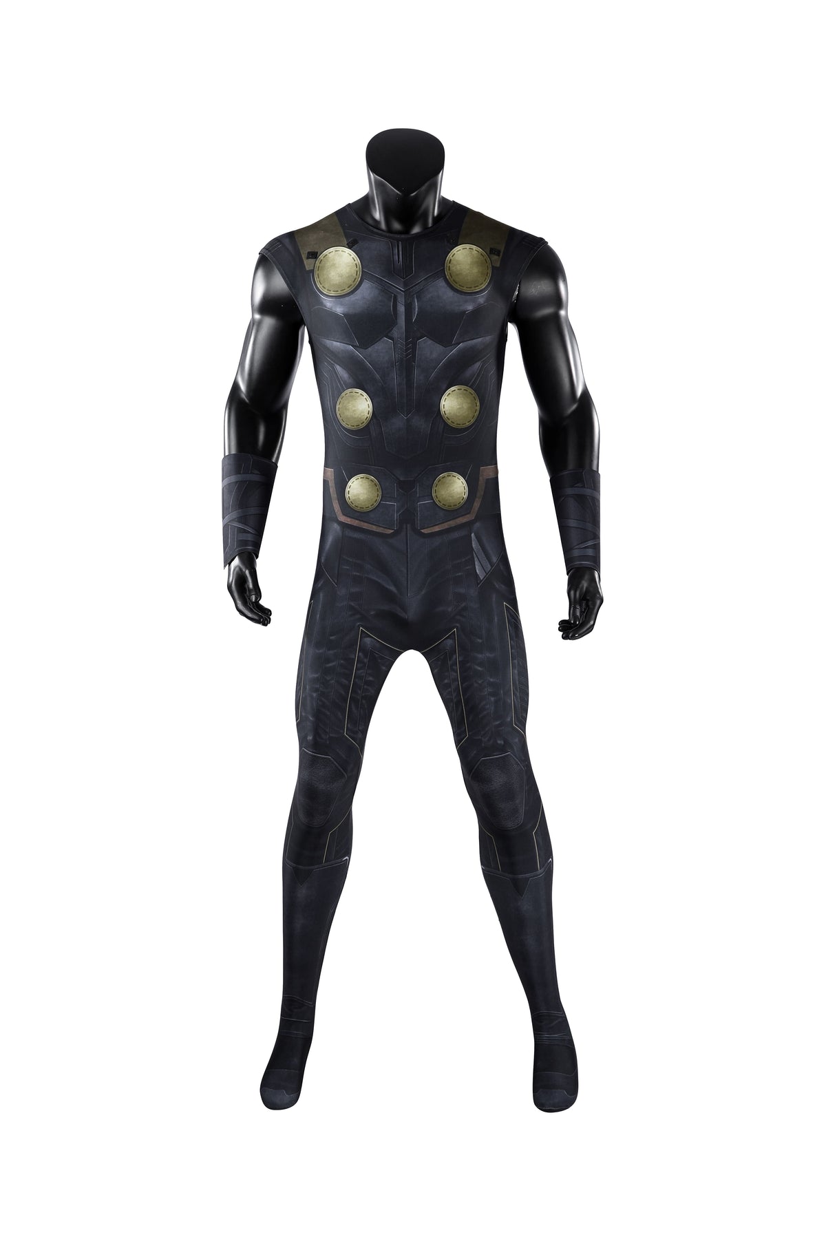 COSKEYFM Thor Costume Bodysuit with Cloak 3D Print Avengers 5 Doomsday Cosplay Outfit