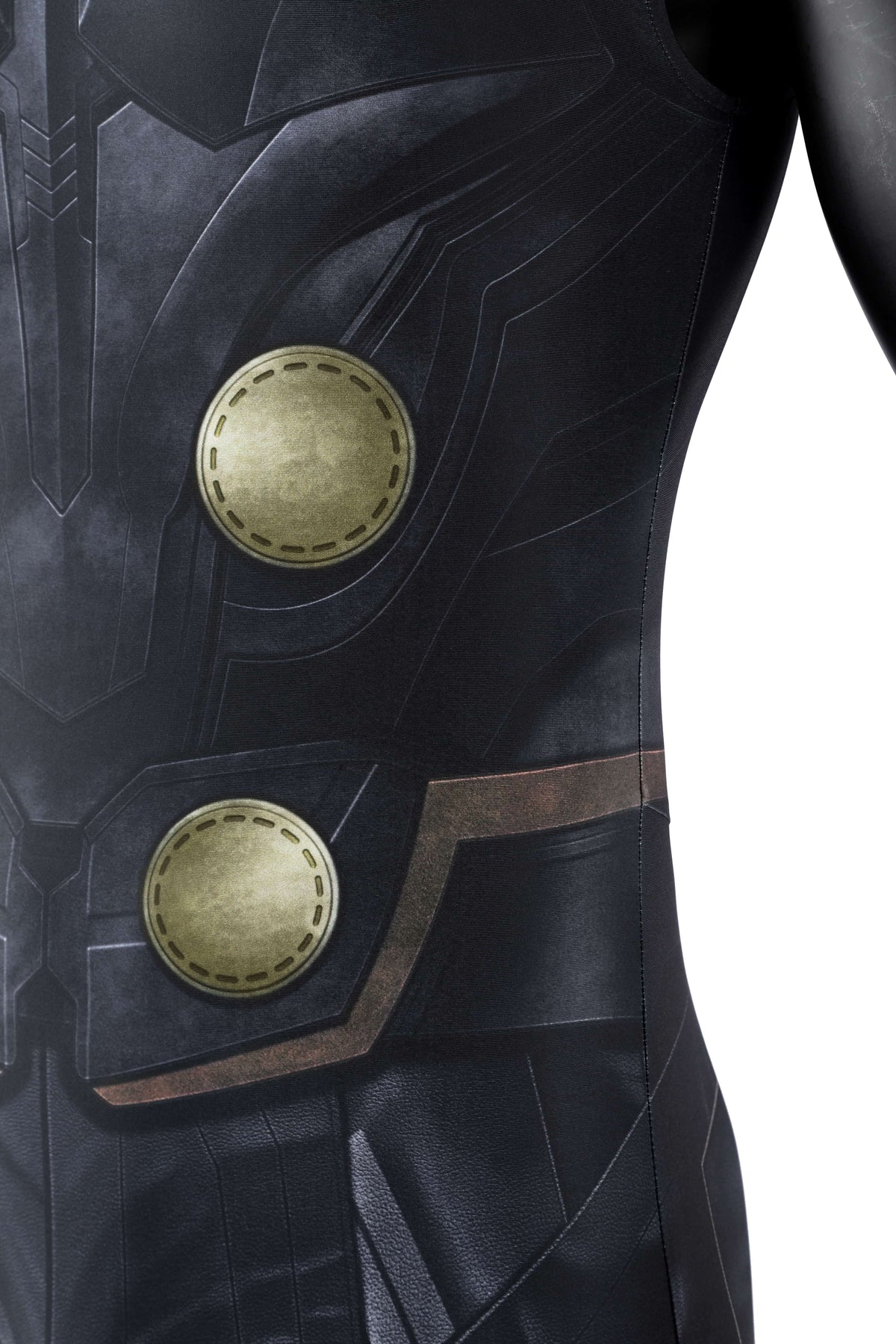 COSKEYFM Thor Costume Bodysuit with Cloak 3D Print Avengers 5 Doomsday Cosplay Outfit