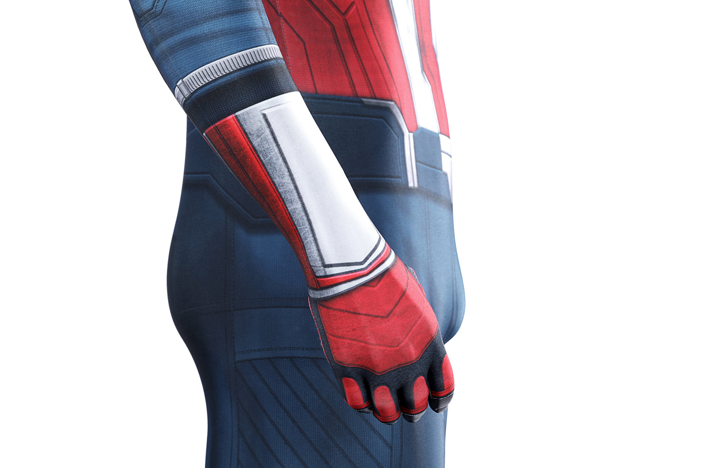 COSKEYFM Captain America Costume bodysuit Halloween Captain America Costume Jumpsuit