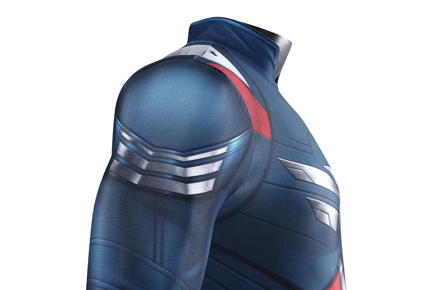 COSKEYFM Captain America Costume bodysuit Halloween Captain America Costume Jumpsuit