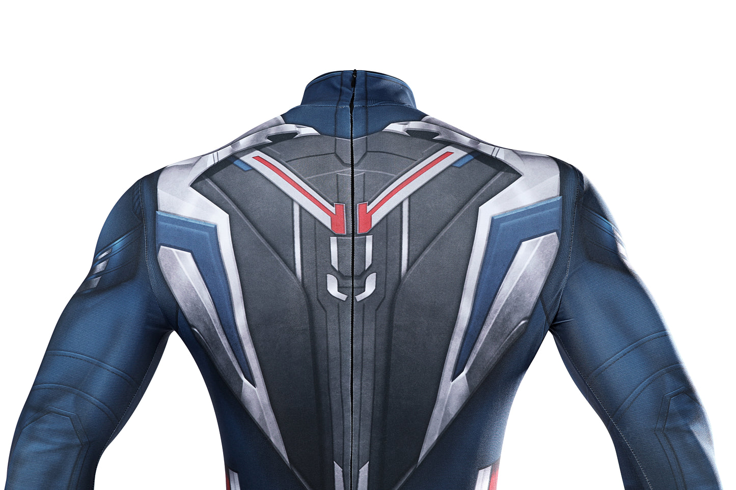 COSKEYFM Captain America Costume bodysuit Halloween Captain America Costume Jumpsuit