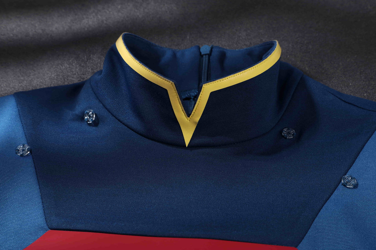 COSKEYFM Supergirl Cosplay Costume My Adventures with Superman Season 3