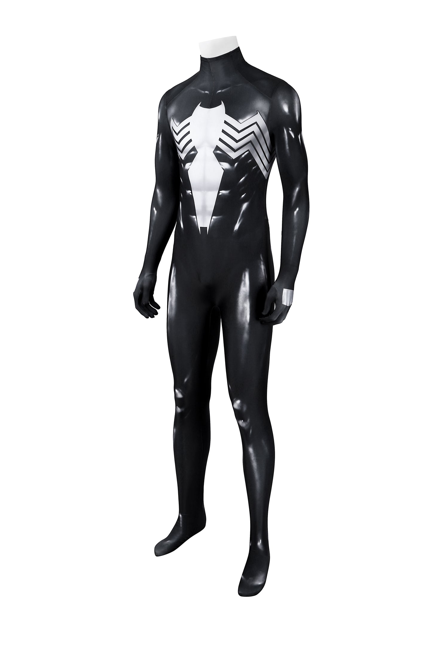 COSKEYFM Marvel's Spider-Man 2 Classic Black Suit Peter Parker Costume