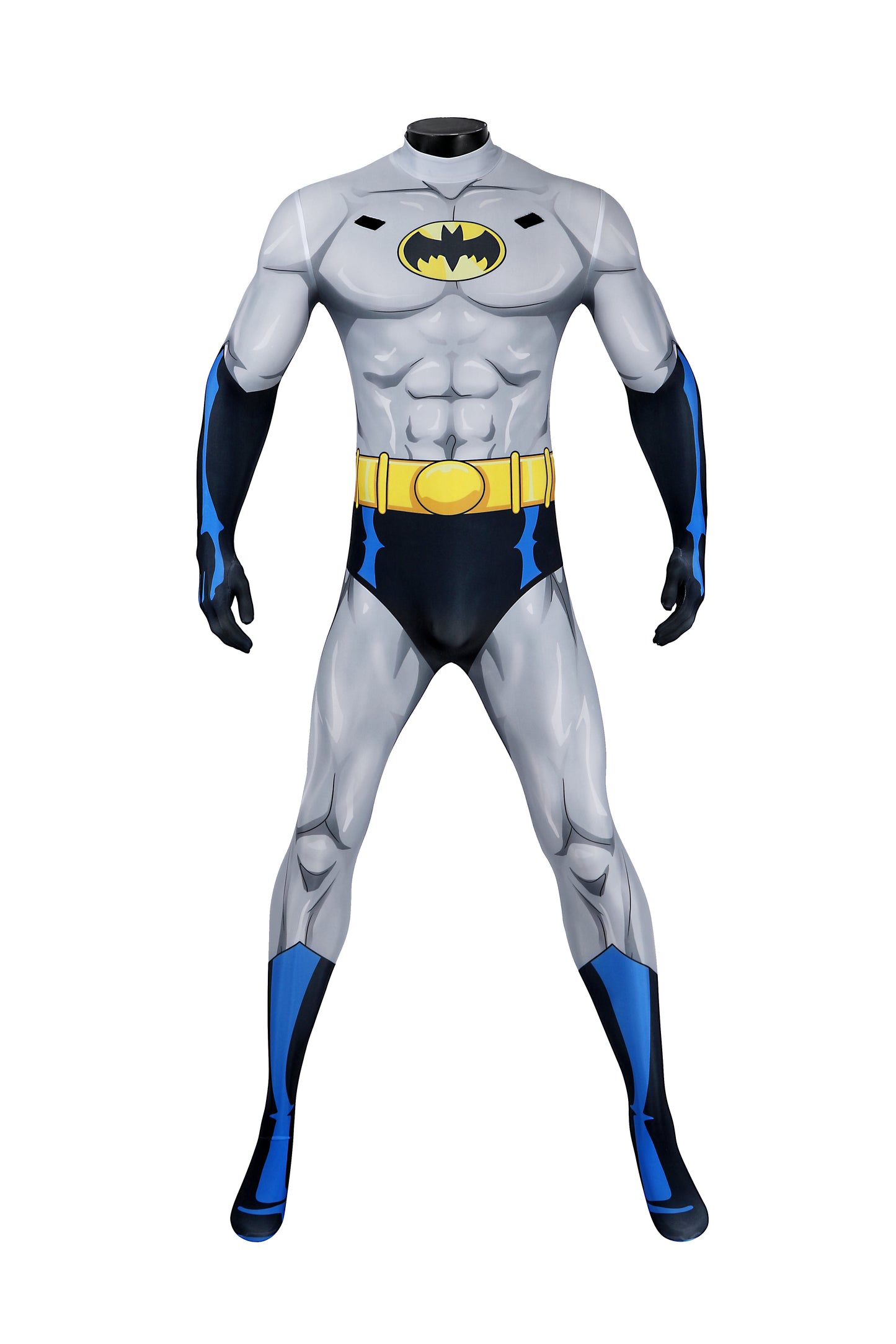 COSKEYFM The Batman Costume Bodysuit WITH MASK（TV Series） Season 1