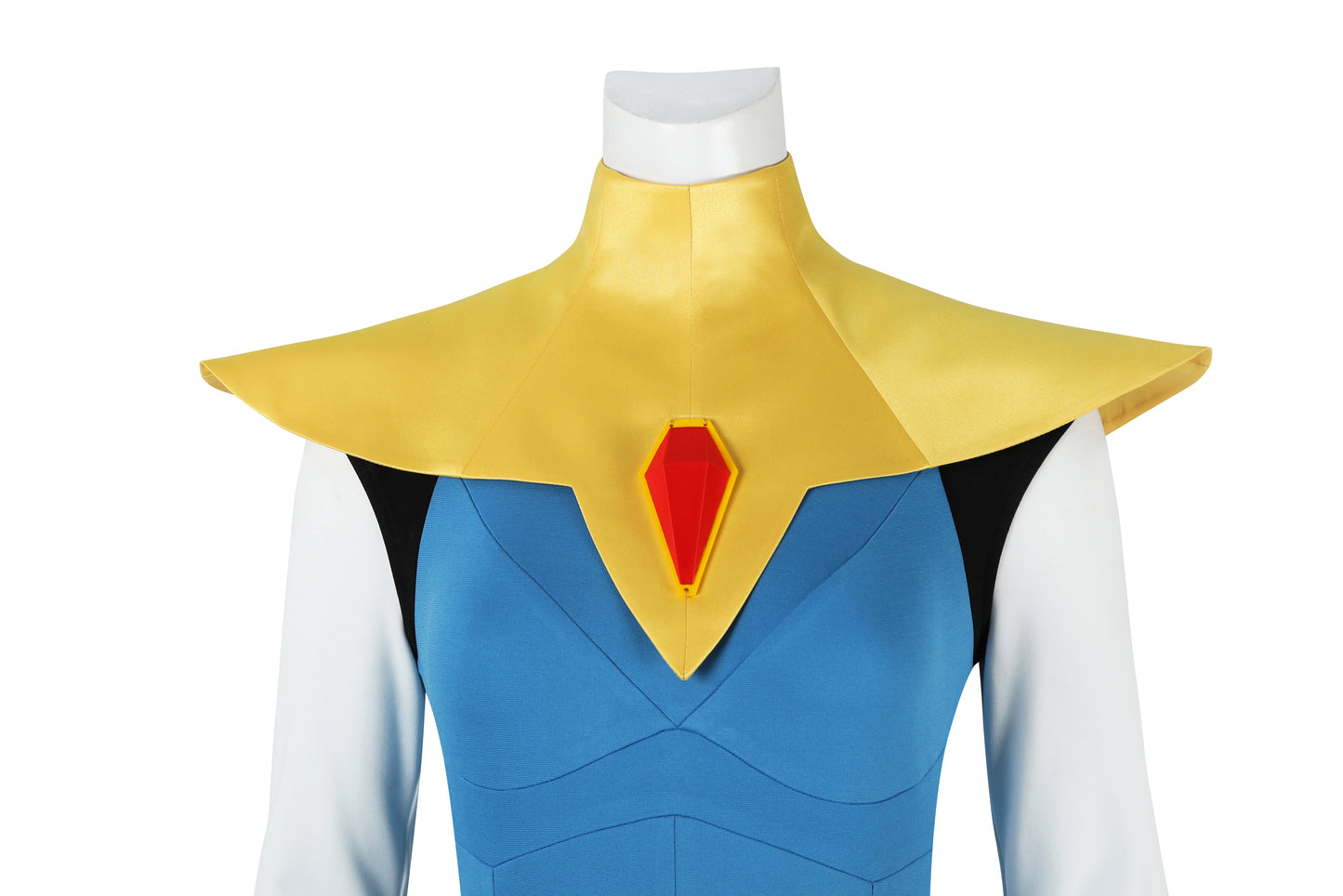COSKEYFM Womens Dispatch Blonde Blazer Costume with Cloak Halloween Blonde Blazer Costume Outfit