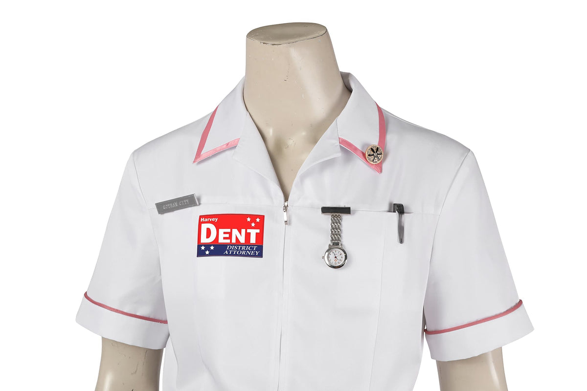 COSKEYFM The Dark Knight Joker Nurse Costume Batman  Heath Ledger Joker Nurse Outfit