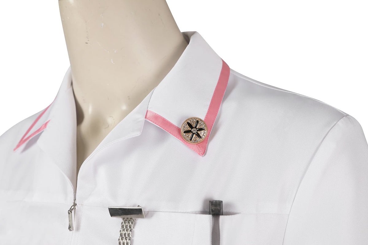 COSKEYFM The Dark Knight Joker Nurse Costume Batman  Heath Ledger Joker Nurse Outfit