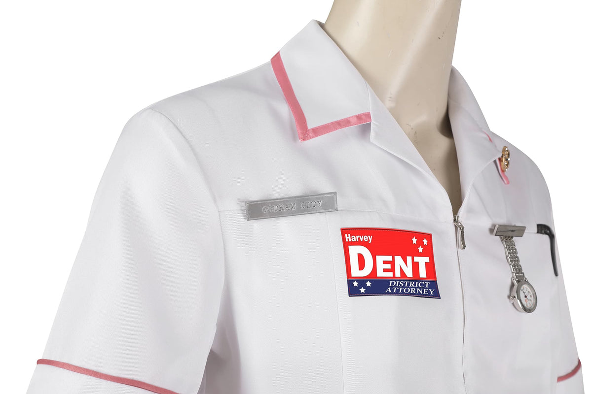 COSKEYFM The Dark Knight Joker Nurse Costume Batman  Heath Ledger Joker Nurse Outfit