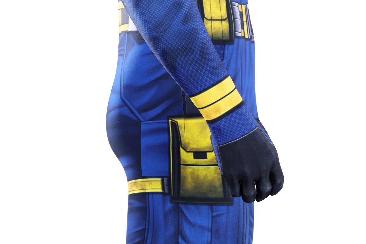 COSKEYFM Cyclops Costume 3D Printed Jumpsuit Halloween Avengers 5 Doomsday Costume