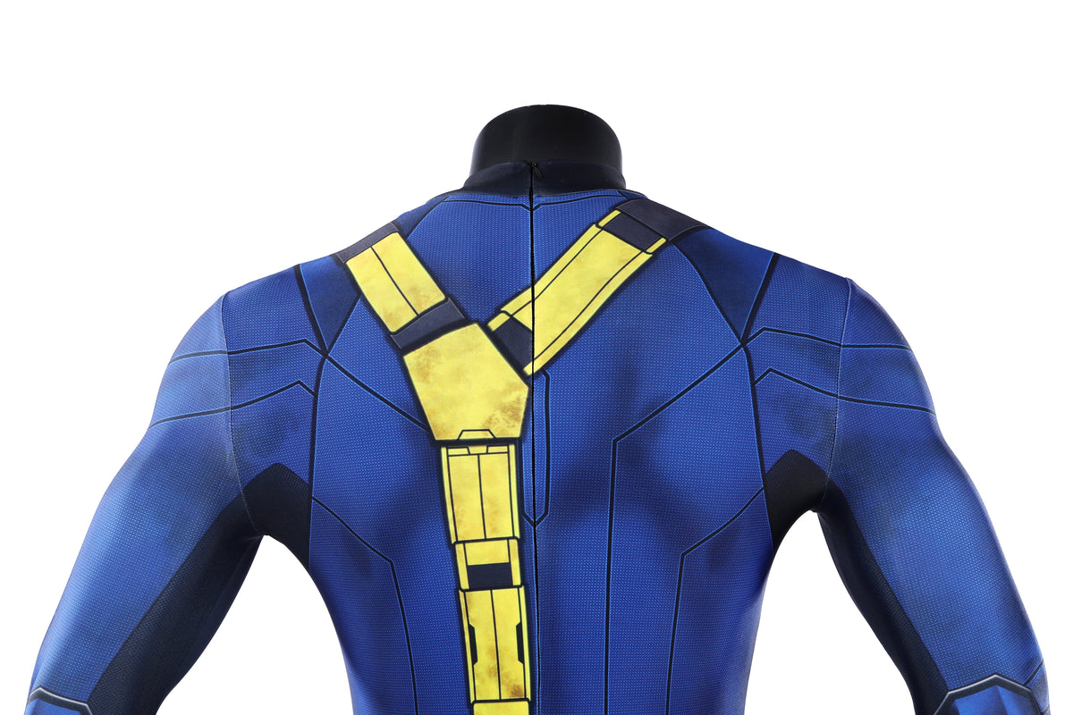 COSKEYFM Cyclops Costume 3D Printed Jumpsuit Halloween Avengers 5 Doomsday Costume
