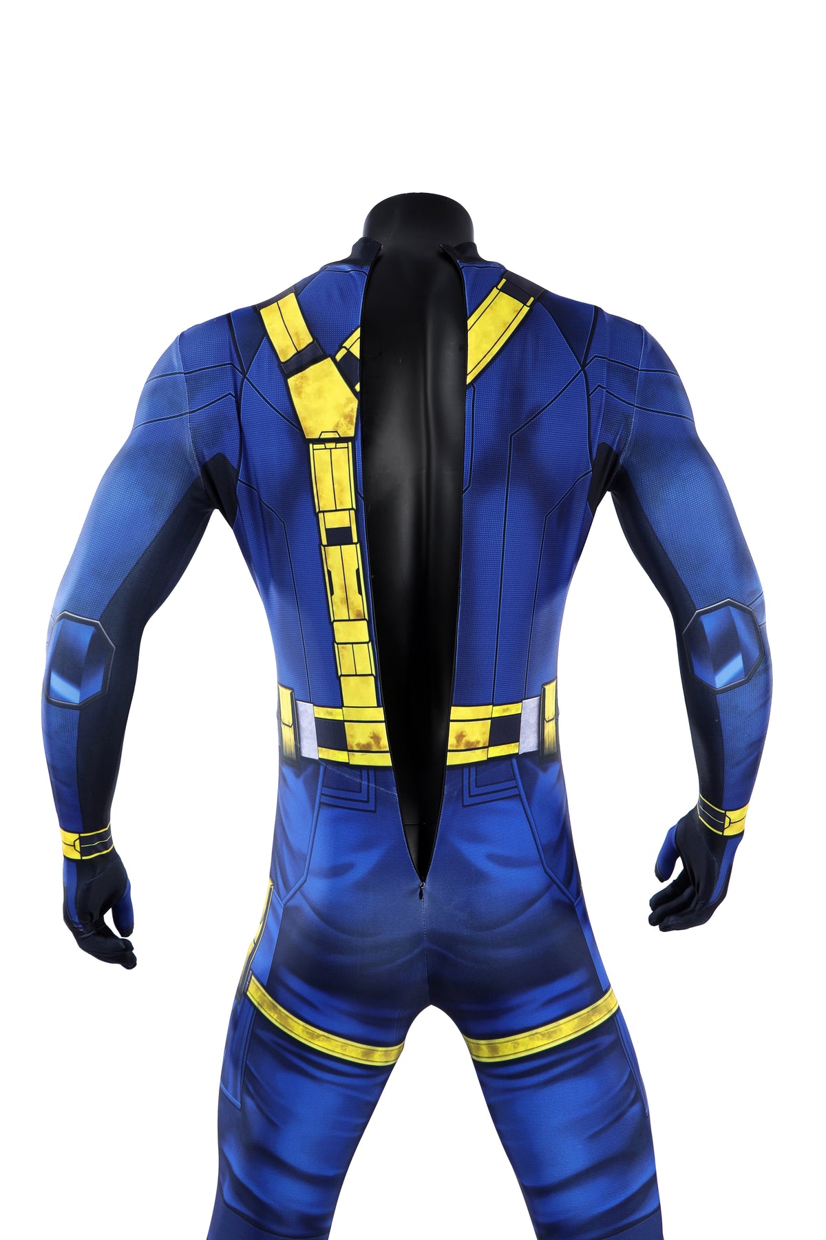 COSKEYFM Cyclops Costume 3D Printed Jumpsuit Halloween Avengers 5 Doomsday Costume