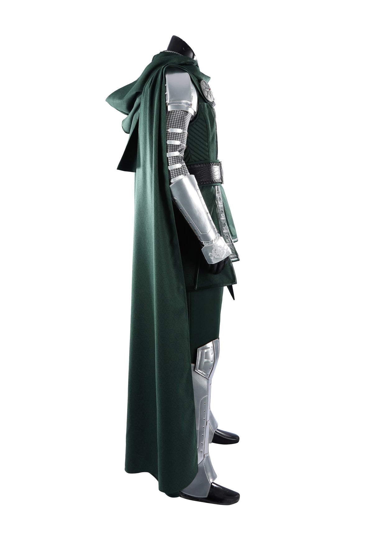 COSKEYFM Doctor Doom Cosplay Costume, Avengers 5 Destroyer Full Set Outfit with Cloak Armor for Men Halloween