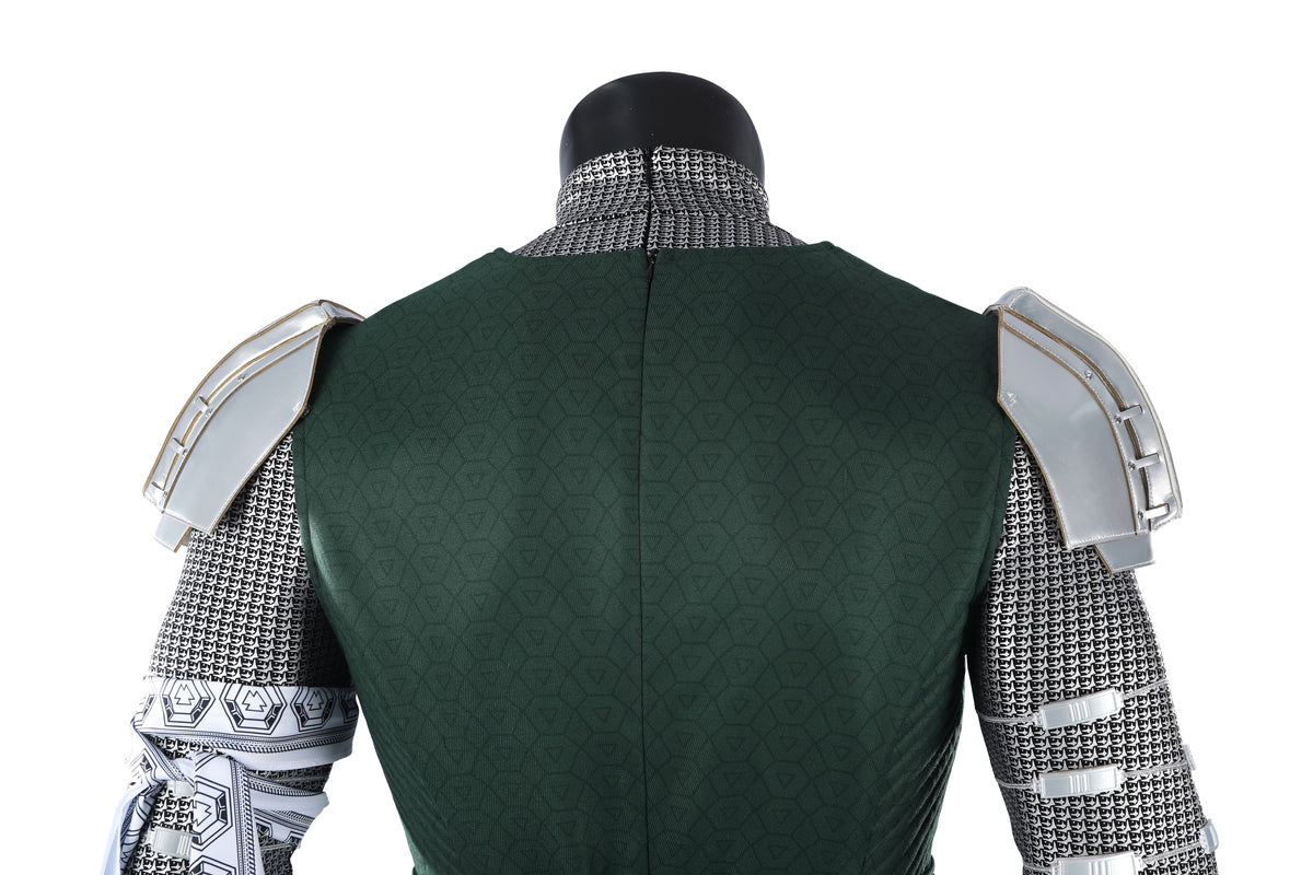 COSKEYFM Doctor Doom Cosplay Costume, Avengers 5 Destroyer Full Set Outfit with Cloak Armor for Men Halloween
