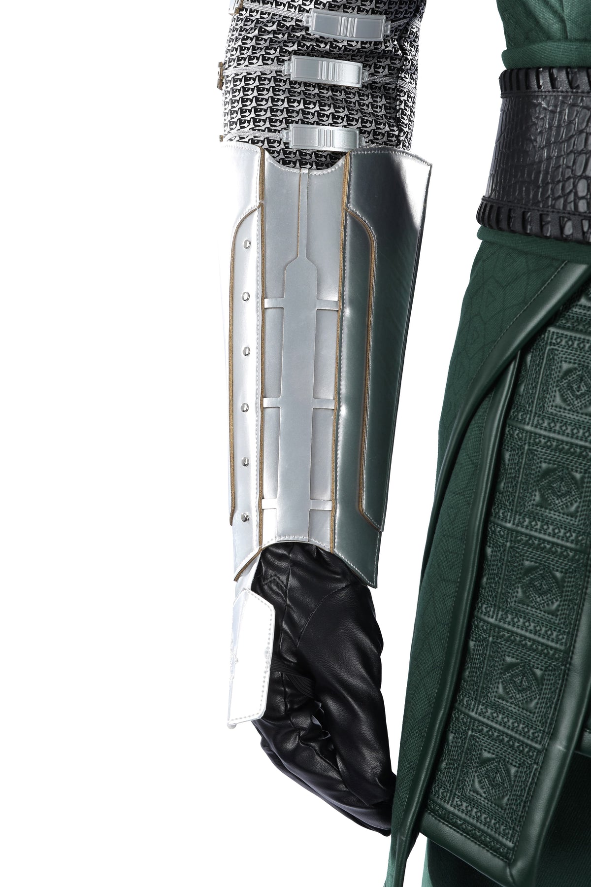 COSKEYFM Doctor Doom Cosplay Costume, Avengers 5 Destroyer Full Set Outfit with Cloak Armor for Men Halloween