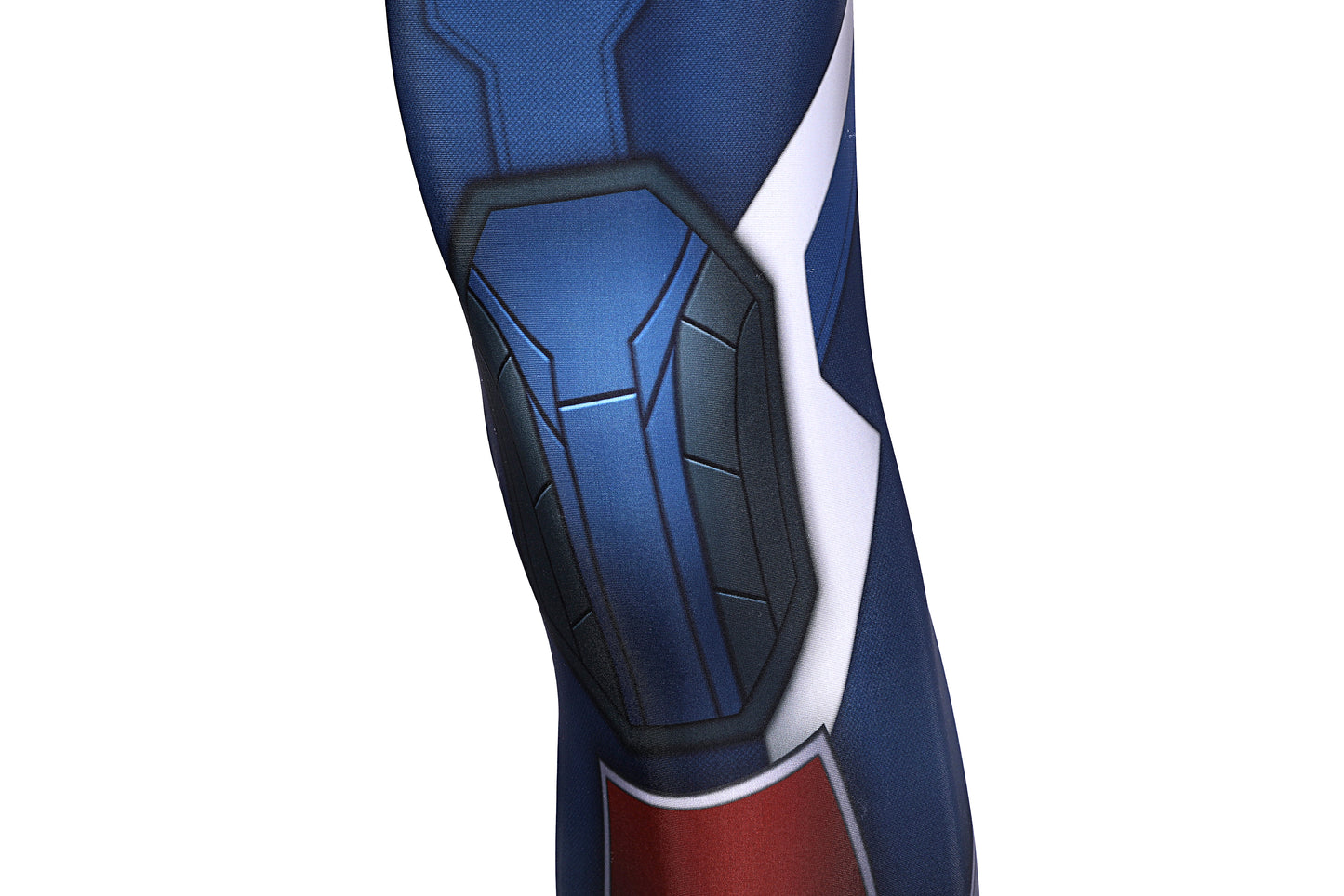COSKEYFM Captain America Costume bodysuit Halloween Captain America Costume Jumpsuit