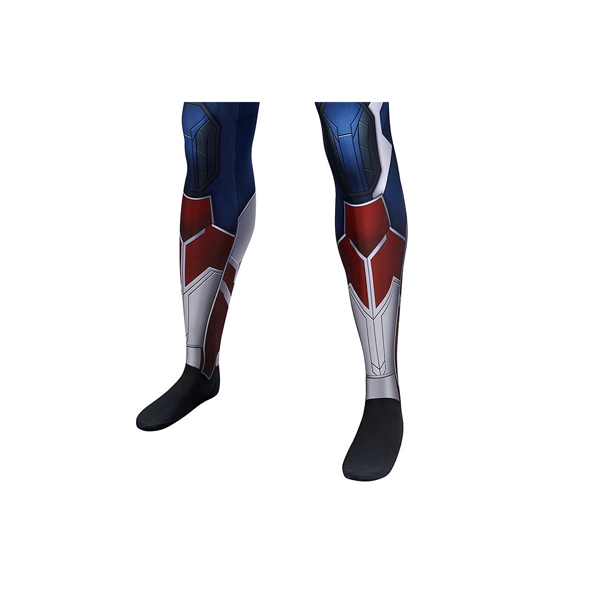 COSKEYFM Captain America Costume bodysuit Halloween Captain America Costume Jumpsuit