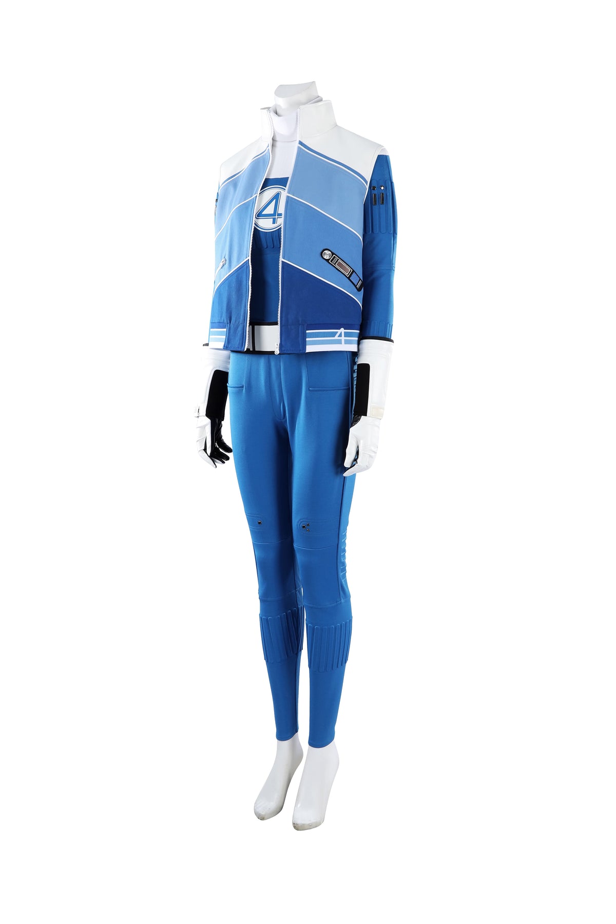 COSKEYFM Invisible Woman Cosplay Costume Avengers 5 Full Set Halloween Outfit