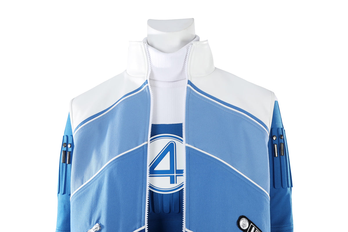 COSKEYFM Invisible Woman Cosplay Costume Avengers 5 Full Set Halloween Outfit
