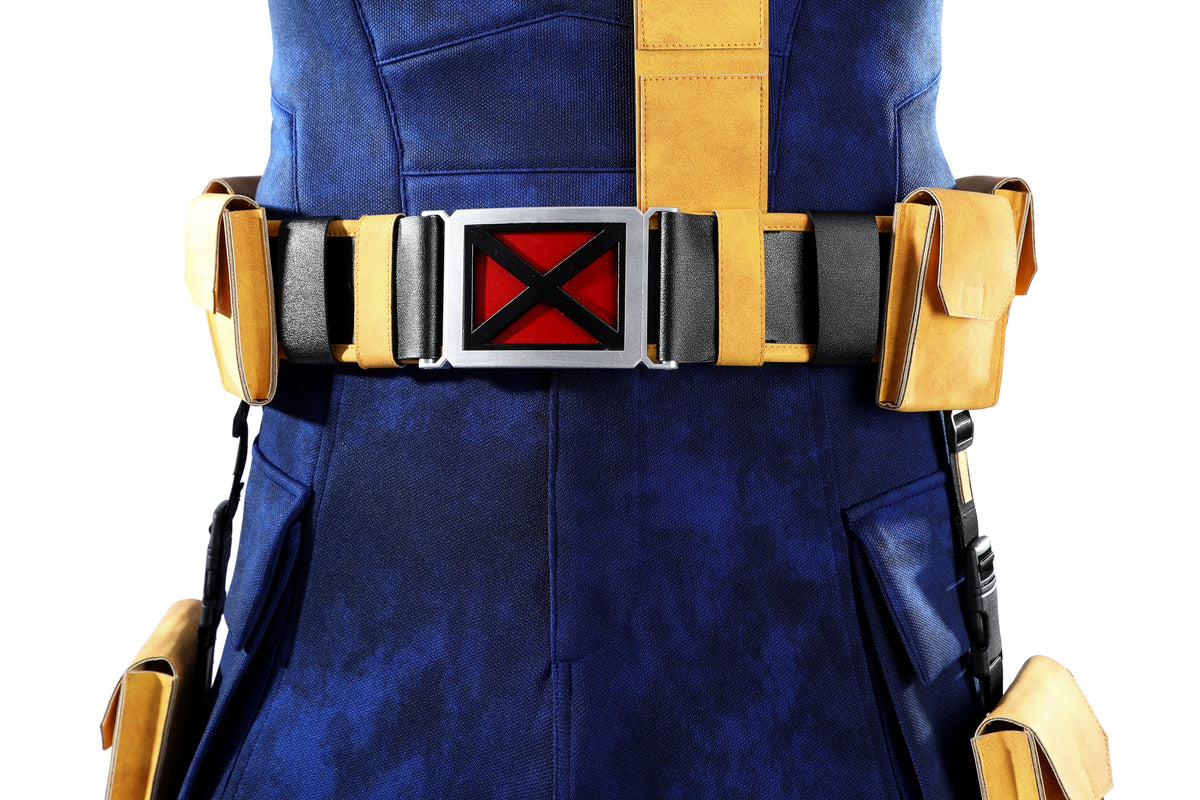 COSKEYFM Cyclops Costume Outfit Halloween Avengers 5 Doomsday Costume