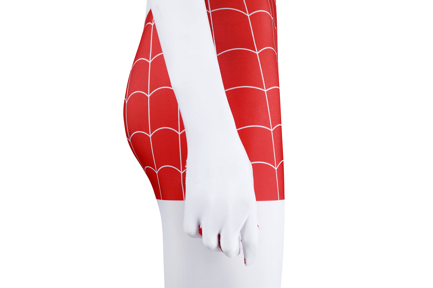 COSKEYFM Spider-Man  Mary Jane Watson Costume Bodysuit Earth-18119 Crimson She-Devil Costume Jumpsuit