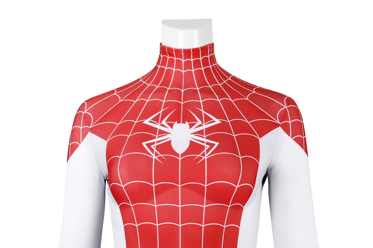 COSKEYFM Spider-Man  Mary Jane Watson Costume Bodysuit Earth-18119 Crimson She-Devil Costume Jumpsuit