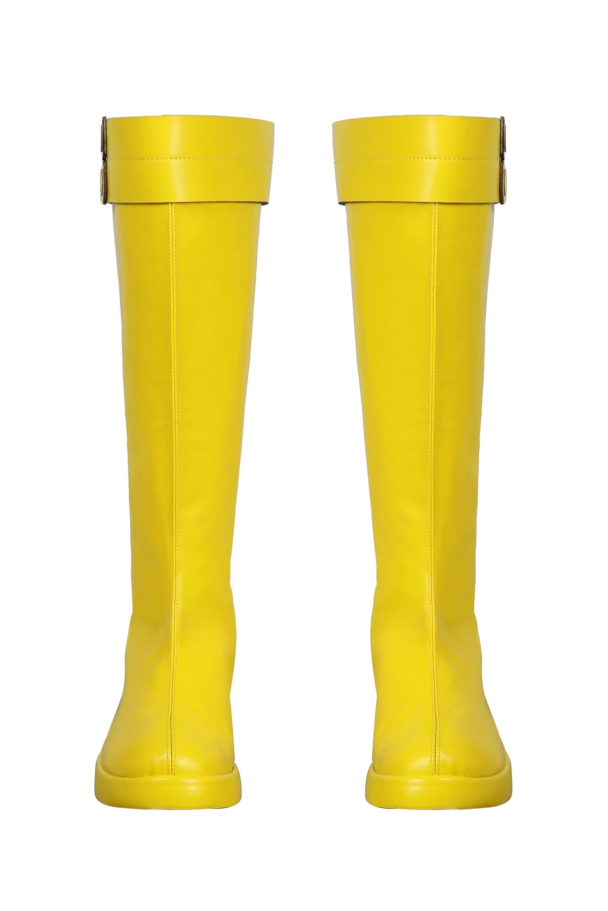 COSKEYFM Cyclops Scott Summers Costume Boots X-Men '97 Scott Yellow Knee High Boots