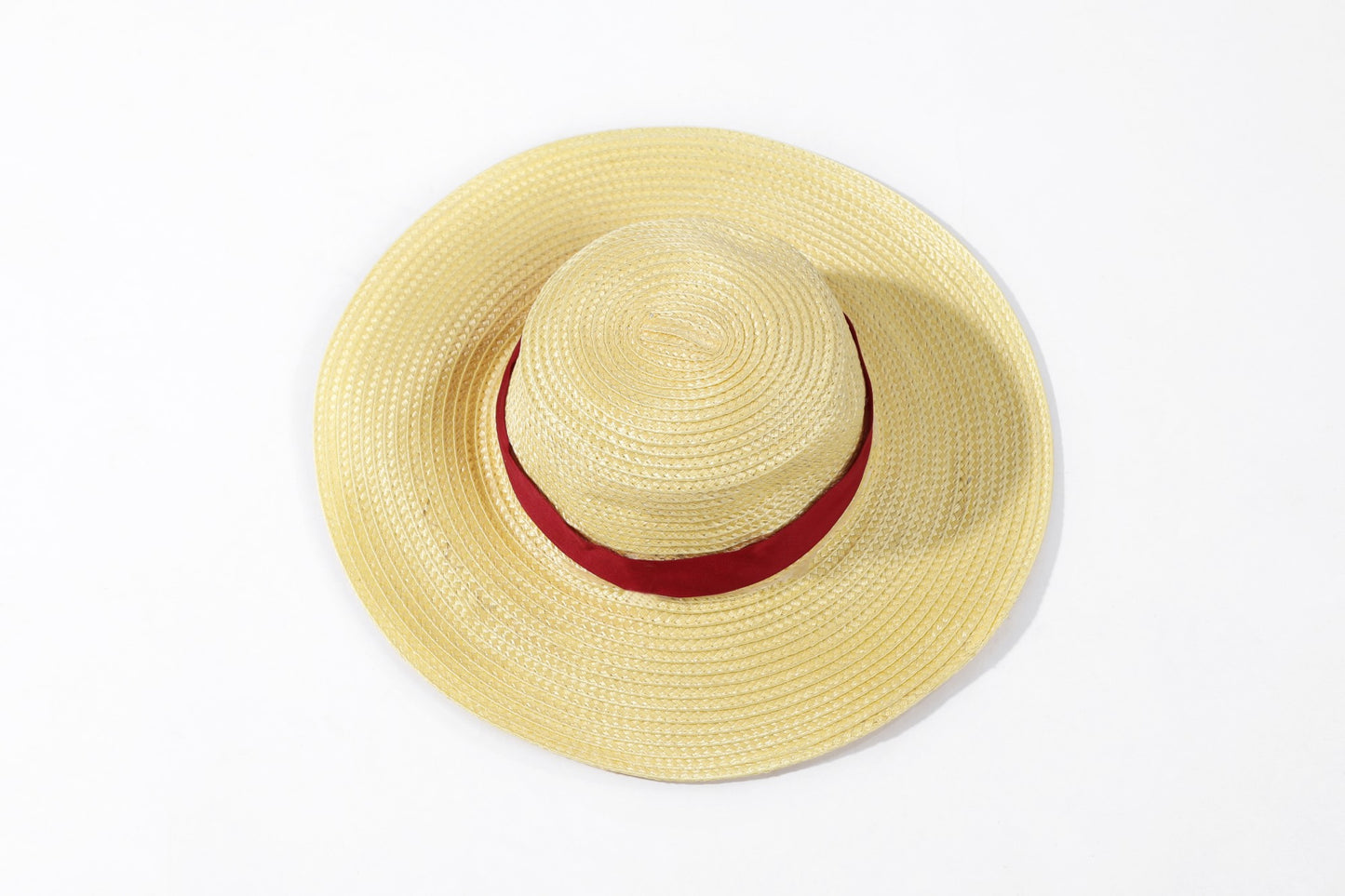COSKEYFM Monkey D. Luffy Cosplay Costume - One Piece Live Action Straw Hat Outfit for Adults | Red Vest & Khaki Pants Set with Straw Hat | Authentic Anime Cosplay for Halloween & Comic Con
