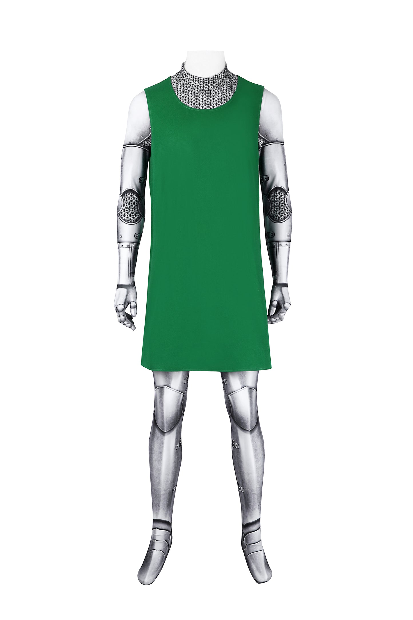 COSKEYFM Mens Doctor Doom Costume Outfit with Cape Mask Halloween Doctor Doom Costume