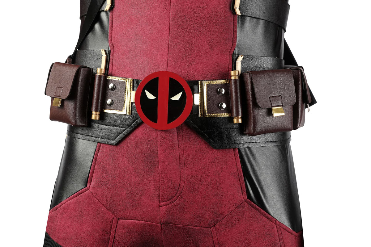 COSKEYFM Deadpool Costume Outfit with Mask Deadpool 3 Wade Wilson Costume