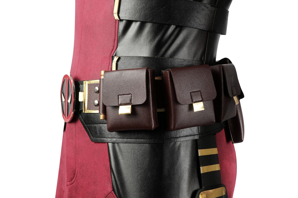 COSKEYFM Deadpool Costume Outfit with Mask Deadpool 3 Wade Wilson Costume