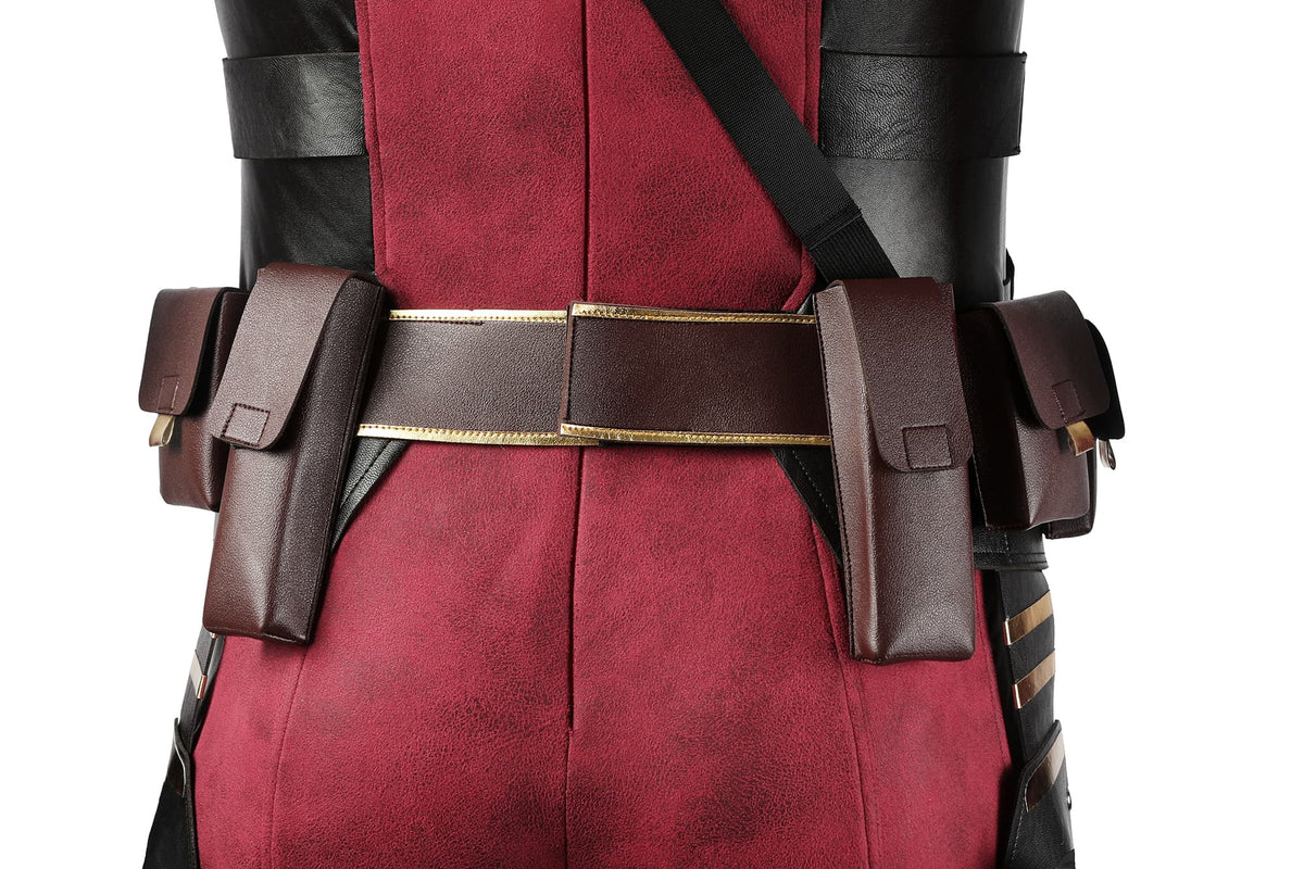 COSKEYFM Deadpool Costume Outfit with Mask Deadpool 3 Wade Wilson Costume