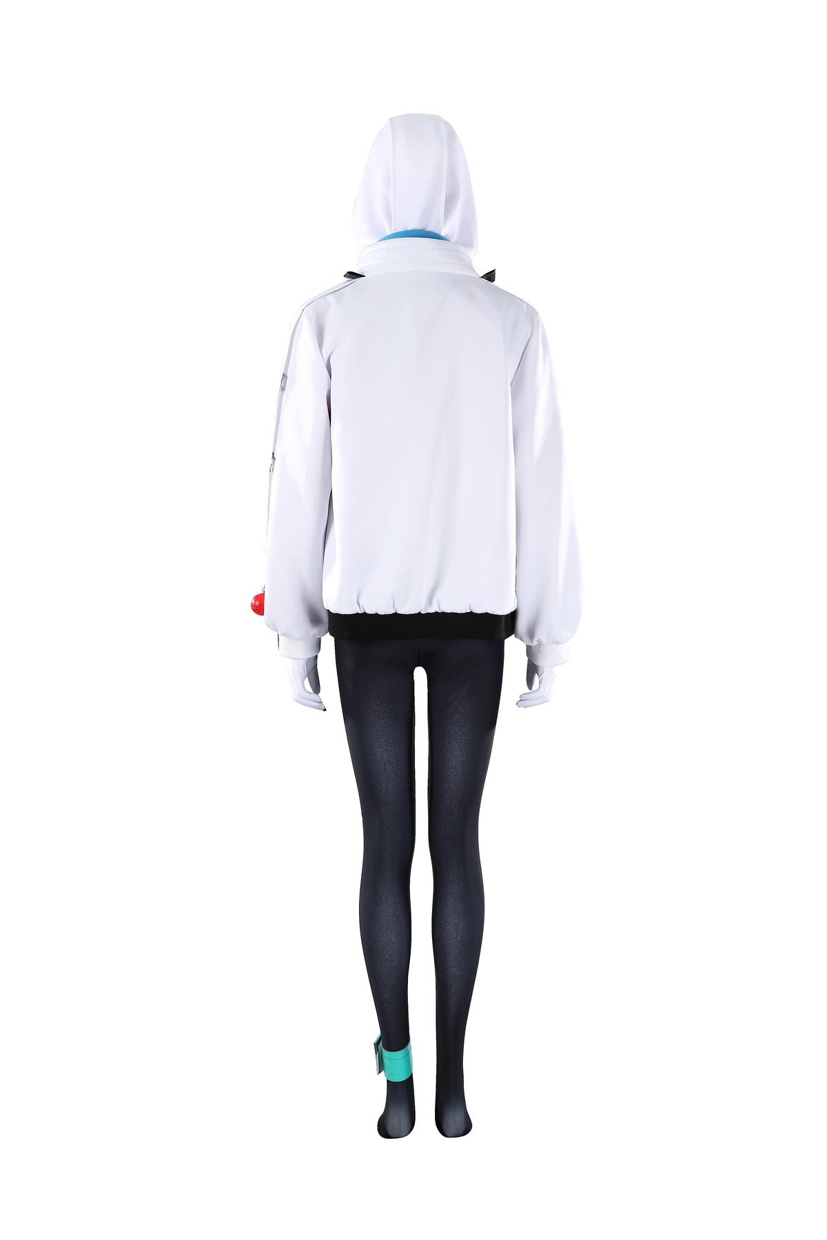 COSKEYFM Ghost‑Spider Gwen Stacy Costume Spider‑Gwen Costume Outfit