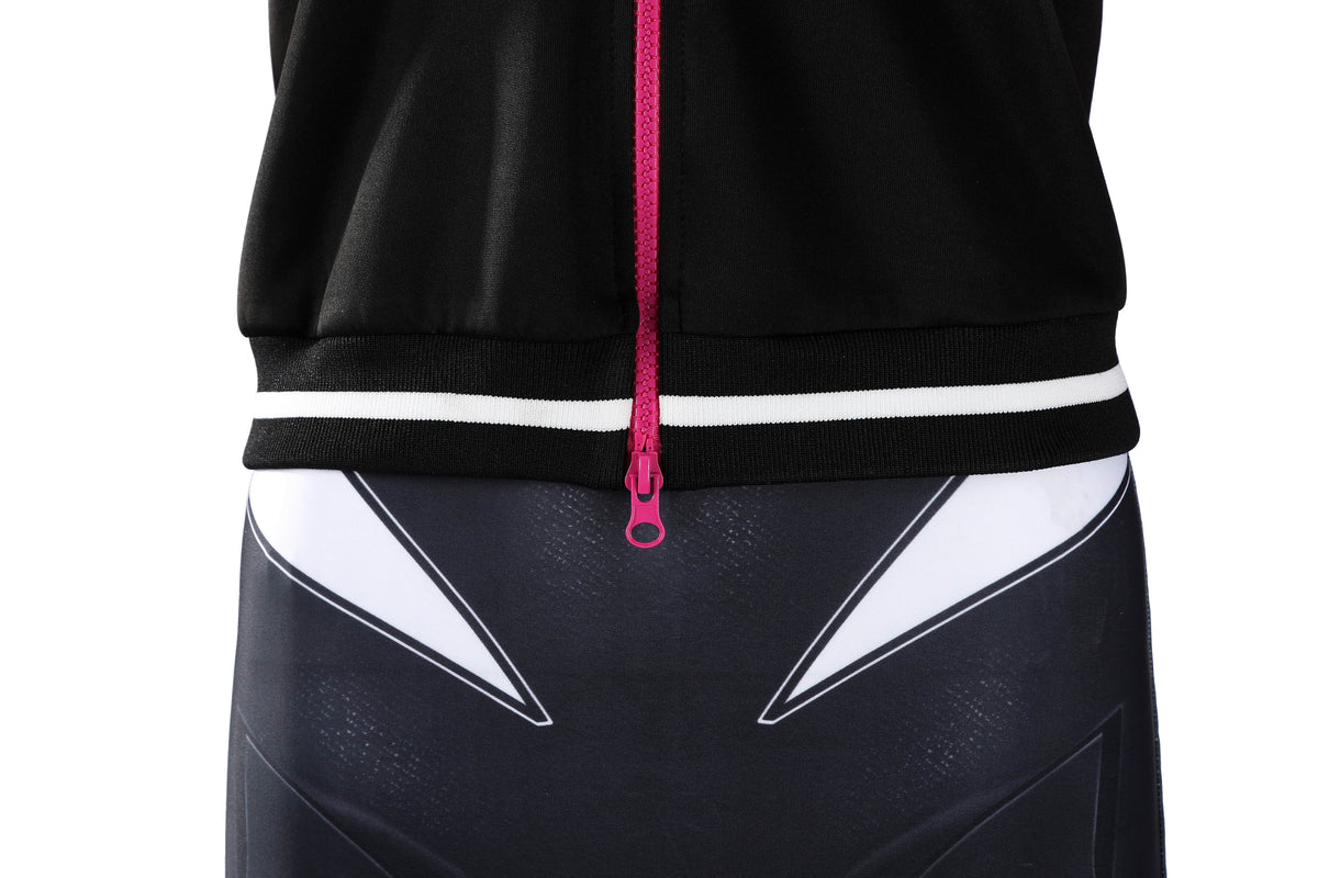 COSKEYFM Ghost‑Spider Gwen Stacy Costume Spider‑Gwen Costume Outfit