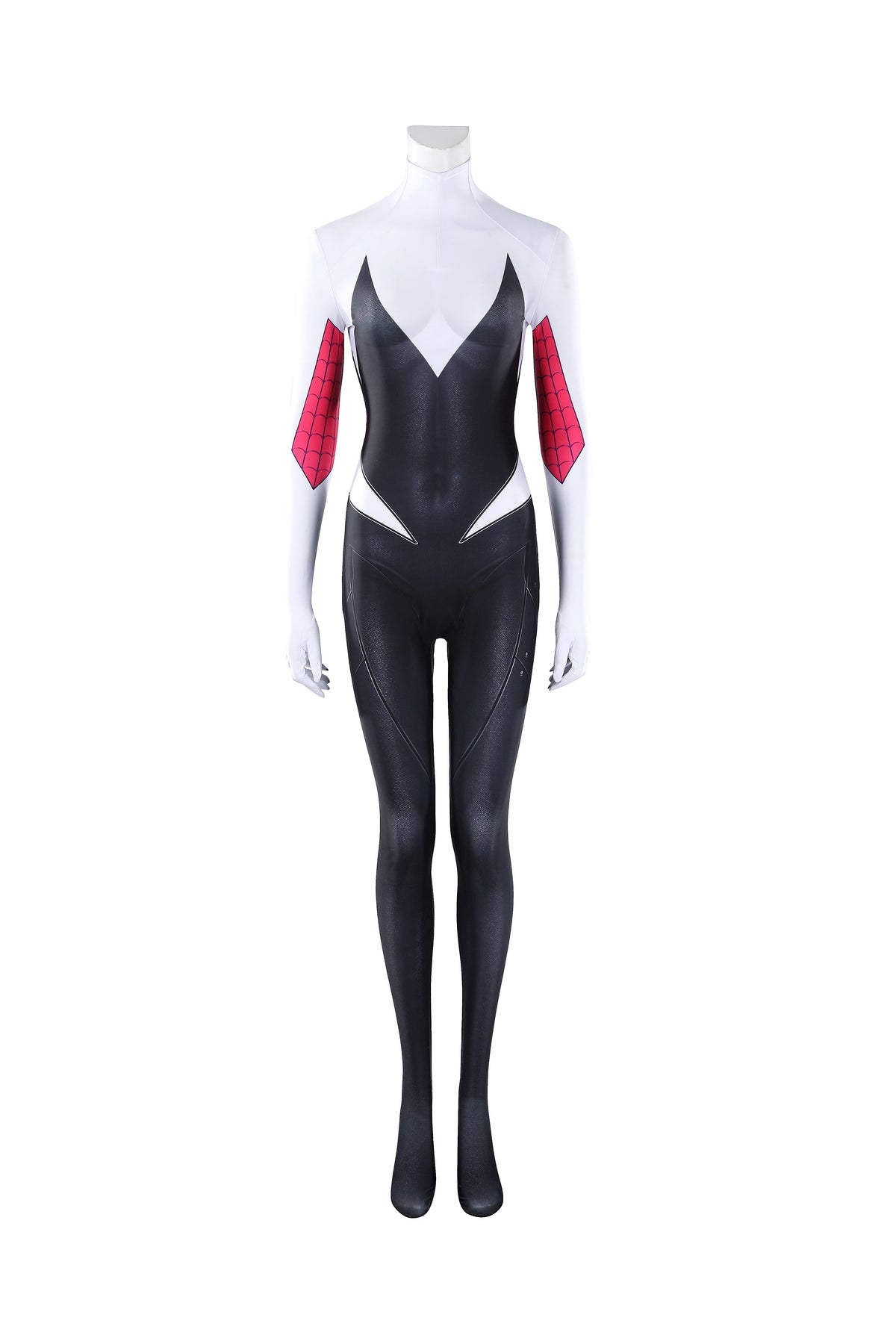 COSKEYFM Ghost‑Spider Gwen Stacy Costume Spider‑Gwen Costume Outfit