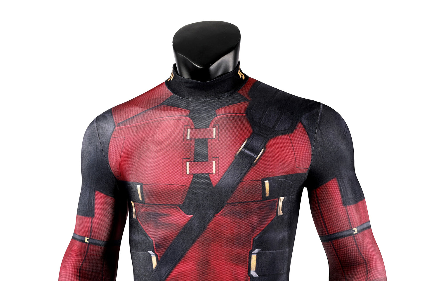COSKEYFM Deadpool 3 Wade Wilson Cosplay Costume Full Jumpsuit Set