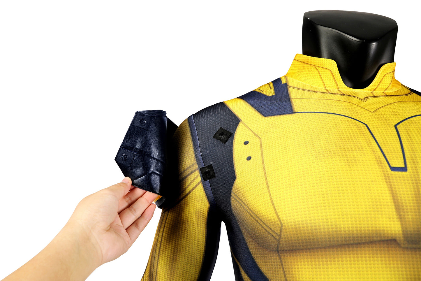 COSKEYFM Wolverine Costume Bodysuit Outfit Halloween Wolverine Costume Full Set